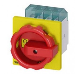 ROZŁĄCZNIK GŁÓWNY/AWARYJNY MOC 7.5kW AC23 A 5.5kW AC-3 PRĄD 16A AC 21A MONTAŻ TABLICOWY 3LD2003-1TL53
