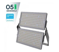 Projektor LED SMD 500W 67500lm 6500K IP65 Czarny Diody SAMSUNG 5 LAT GWARANCJI 23617