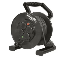 Przedłużacz bębnowy XREEL 50mb H05RR-F 3x1,5 IP44 4xGS 230V 92501H48153