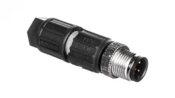 Wtyczka prosta 4P FIELDBUS M12 S/A AB-C4-M12MS-F0,34 22260132