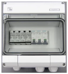 Zestaw przyłączeniowy PV - AC 1 SPD CITEL typu 1+2 1 MCB 16A 3P KV PV AC1+2 600001/C