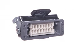 Zestaw kompletny 16+PE stykowy żeński /obudowa pulpitowa + wkład/ EPIC KIT H-A 16 BS AG 75009632