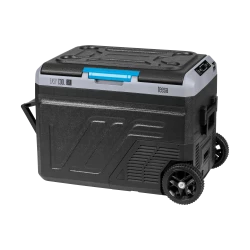 Profesjonalna lodówka turystyczna kompresorowa TEESA z funkcją mrożenia 50L DC12/24 AC 230V, duże koła i solidna rączka , Bluetooth, możliwość zasilan