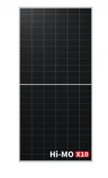 Moduł fotowoltaiczny LONGi 645W Hi-MO X10 Scientist LR7-72HVD-645M – bifacial, monokrystaliczny, srebrna rama 30 mm