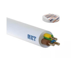 Przewód instalacyjny YDY 3x1,5 żo 450/750V biały (100m) 13025013 NKT