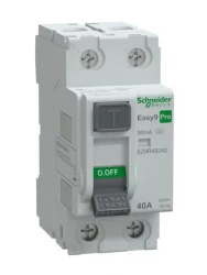 Wyłącznik różnicowoprądowy 40A 2P 30mA Typ A Easy9 Pro EZ9R49240