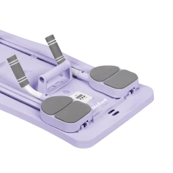 Domowy zestaw do pilates, wielofunkcyjny przyrząd do ćwiczeń fitness 9 w 1, kolor fioletowy RBA-3069-PU