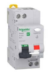 Wyłącznik różnicowo-nadprądowy B 20A 1P+N 30 mA typ A Easy9 Pro EZ9D15620