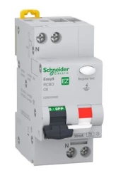 Wyłącznik różnicowo-nadprądowy C 6A 1P+N 30 mA typ A Easy9 Pro EZ9D55606