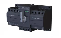 Przełącznik automatyczny sieć–agregat F&F PSR-463-AUTO 4P 63A 230/400V AC, Auto/Manual