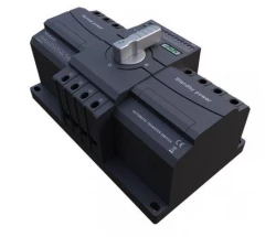 Przełącznik automatyczny sieć–agregat F&F PSR-463-AUTO 4P 63A 230/400V AC, Auto/Manual