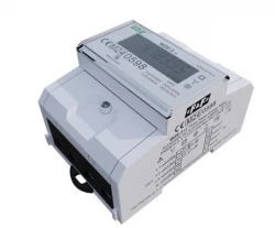 Trójfazowy licznik zużycia energii F&F WZE-3 v2 80A, bezpośredni, MID, LCD, montaż DIN