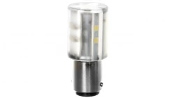 Dioda LED BA15d 24V AC/DC przezroczysty 8WD4428-6XE