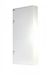 Rozdzielnica modułowa 7x24 natynkowa IP40 zamek RAL9003 reg ramka z drzwiami A-RZ54