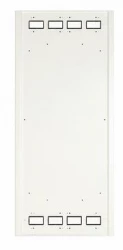 Rozdzielnica modułowa 7x24 natynkowa IP40 zamek RAL9003 reg ramka z drzwiami A-RZ54