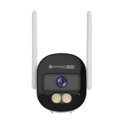 Kamera WiFi zewnętrzna 4Mpx 2K H.265 IR 15m Tuya Smart Life ONVIF PoE IP66 Kruger&Matz Connect C150 KM2219