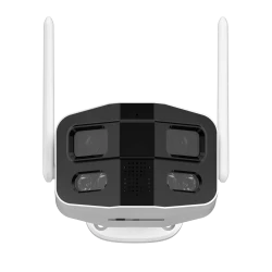 Kamera WiFi zewnętrzna panoramiczna 4Mpx Tuya Smart Life z detekcją ruchu i dwukierunkowym audio Kruger&Matz Connect C130 KM2218
