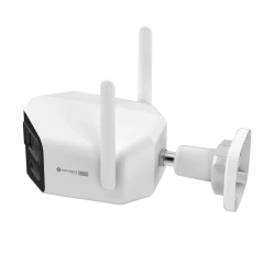 Kamera WiFi zewnętrzna panoramiczna 4Mpx Tuya Smart Life z detekcją ruchu i dwukierunkowym audio Kruger&Matz Connect C130 KM2218