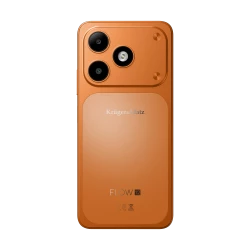 Smartfon Kruger&Matz FLOW 12 6,56″ 4/64GB Dual SIM NFC Android 16 5000mAh pomarańczowy KM05007-OR