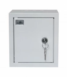 Rozdzielnica modułowa 1x6 natynkowa IP30 zamek RAL 9003A-RZ0