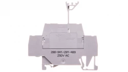 Złączka szynowa 2-piętrowa diodowa 2,5mm2 szara 280-941/281-489 /50szt./