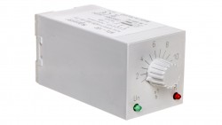 Przekaźnik czasowy 2P 5A 220/230V AC/DC 1-12h opóźnione załączanie RTX-132 2002670