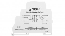 Przekaźnik interfejsowy 1P 12A 24V AC/DC AgSnO2 PI6-1P-24VAC/DC-01 858555