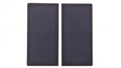 Xcomfort Klawisz 2-biegunowy antracyt tworzywo 55x55mm CWIZ-02/04 126049