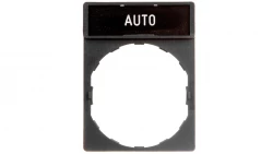 Szyld opisowy 30x40mm z etykietą 8x27mm AUTO ZBY2115