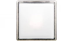 Główka lampki sygnalizacyjnej 30x30mm kwadratowa 22mm biała ZB5CV013