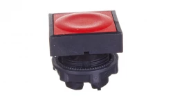 Napęd przycisku 30x30mm kwadrat czerwony z samopowrotem ZB5CA4