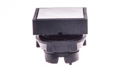 Napęd przycisku 30x30mm kwadrat biały z samopowrotem ZB5CA1