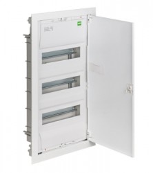 Rozdzielnica modułowa 3x12 podtynkowa drzwi stalowe białe IP30 MSF RP IP30 (N+PE) 2003-00