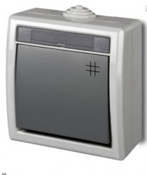 AQUANT Łącznik krzyżowy  IP 55 SZARY 1206-10