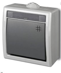 AQUANT Łącznik krzyżowy  IP 55 SZARY 1206-10