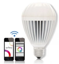 ŻARÓWKA LED RGB STEROWANA PRZEZ SMARTFON 9,5W E27 230V 180lm 4718487068876