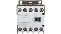 Stycznik mocy 12A 3P 24VDC 0Z 1R DILEM12-01-G(24VDC) 127137