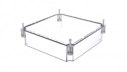 Pokrywa obudowy 375x375mm przezroczysta D200-CI44 076528