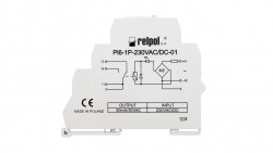 Przekaźnik interfejsowy 1P 6A 230V AC/DC AgSnO2 PI6-1P-230VAC/DC-01 858560