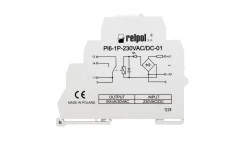 Przekaźnik interfejsowy 1P 6A 230V AC/DC AgSnO2 PI6-1P-230VAC/DC-01 858560