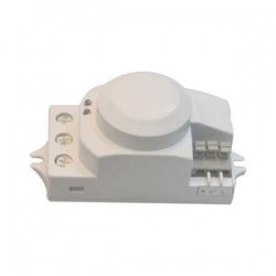 OR-CR-208 Czujnik ruchu mikrofalowy 5.8GHz 1200W 360 stopni 3-2000lx biały (JQ-25B)
