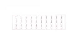 Oznaczniki WMB 10x L1 L2 L3 N PE 793-472 /5szt./