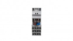 Przekaźnik przemysłowy 4P 5A 24V DC na podstawce AgCe 858-304