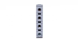 Złączka rozgałęźna 1x 35mm2 zacisk gwintowany 3x 10mm2 zacisk sprężynowy szara 284-621