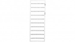 Oznaczniki Mini-WSB 10x 201-300 biały 248-510