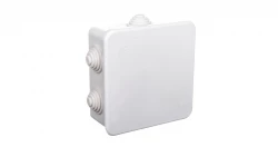 FAST-BOX Puszka natynkowa hermetyczna pojedyncza 110x110x52 IP 55 biała 0243-00