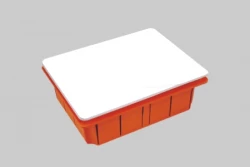 Puszka podtynkowa 196x152x70mm ze śrubami biała OL10005