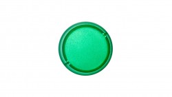 Soczewka lampki 22mm płaska bez opisu zielona M22-XL-G 216455