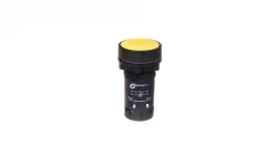 Przycisk sterowniczy 22mm żółty z samopowrotem 1Z 1R XB7NA85