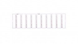 Oznaczniki WMB 2x 101-150 793-608 /5szt./